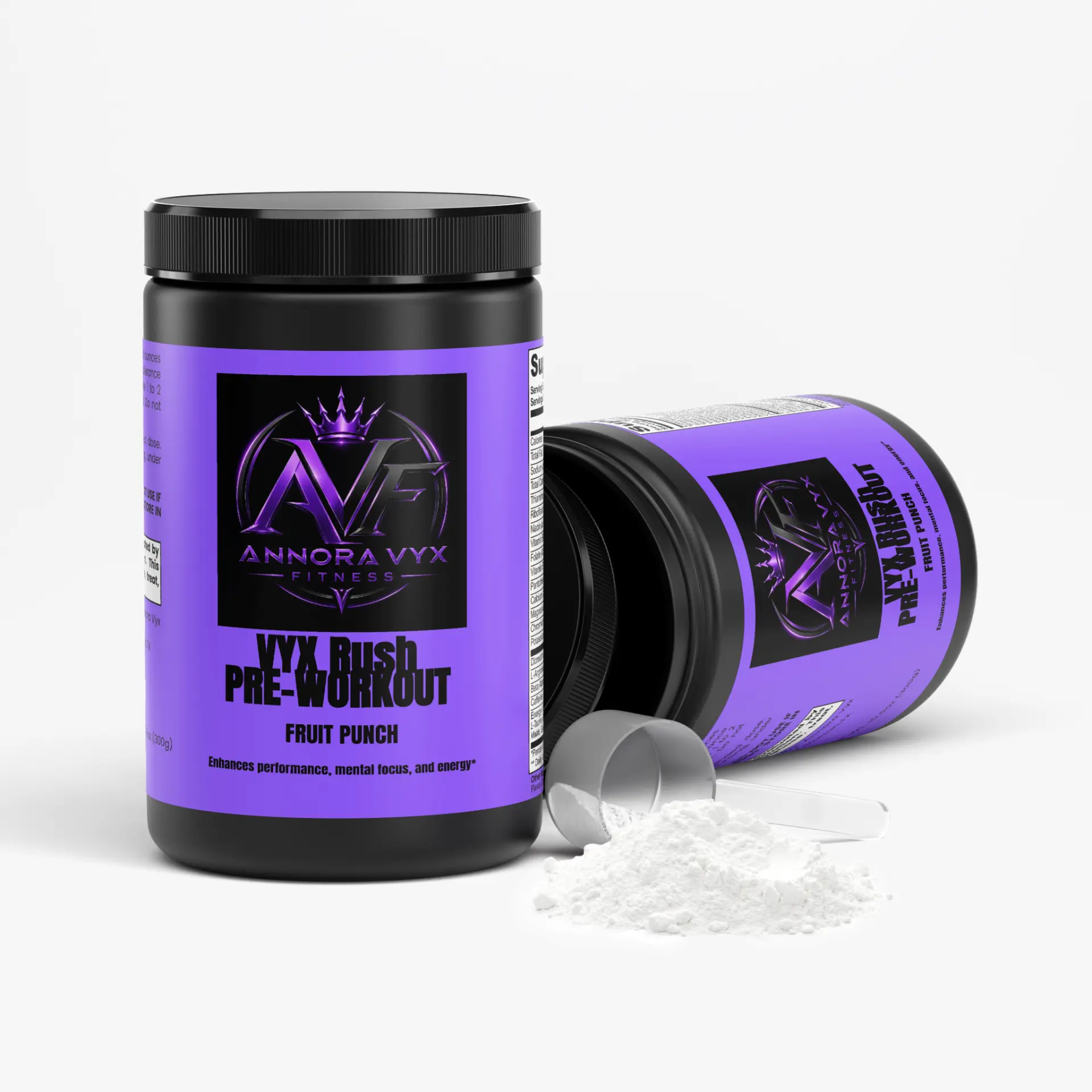 Nitric Shock Pre-Workout — Fruit Punch supplement bottle