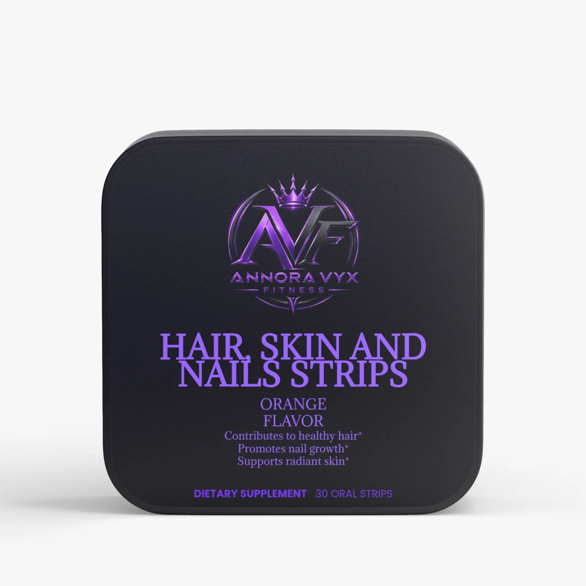 Hair, Skin & Nails Strips supplement bottle