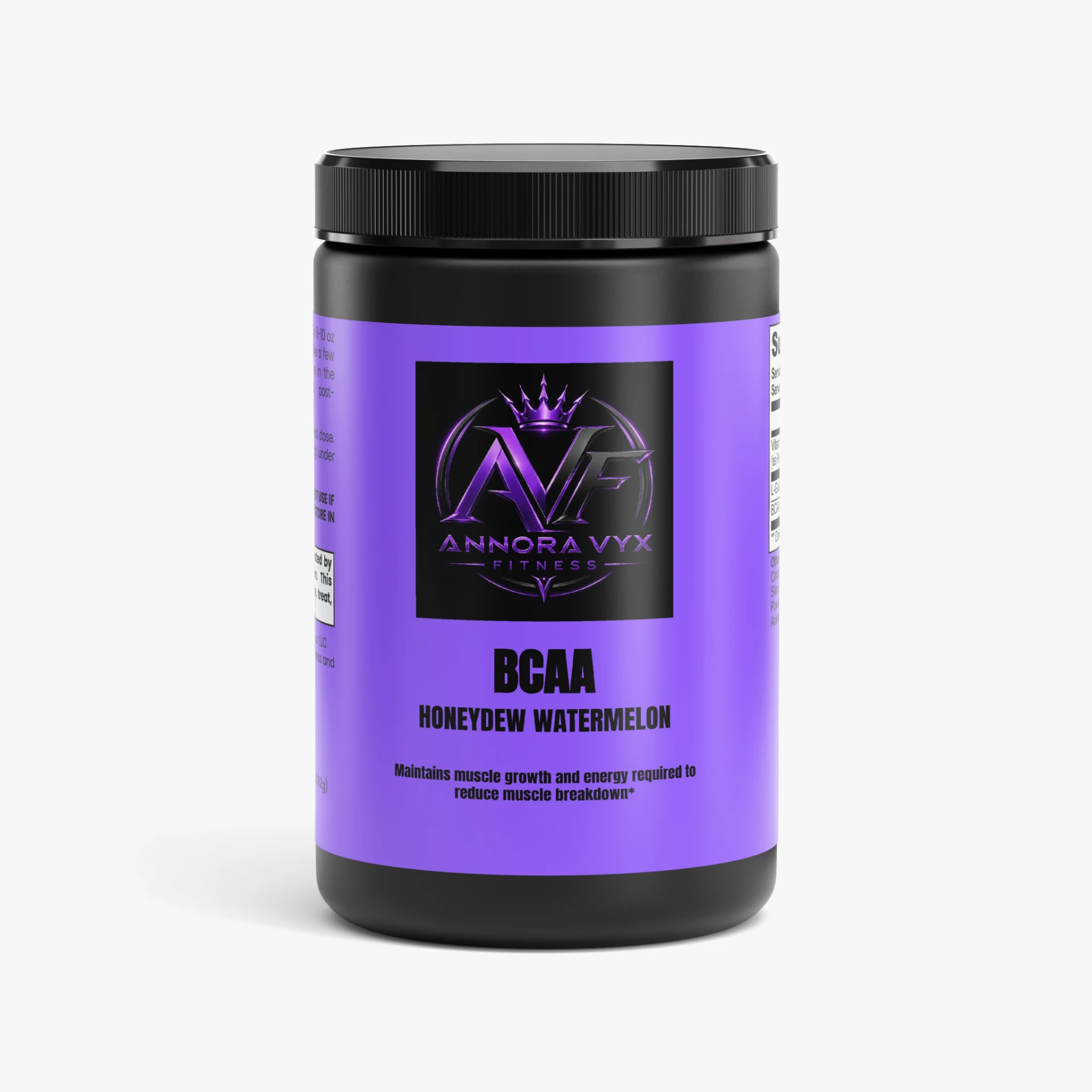 BCAA Post Workout Powder supplement bottle